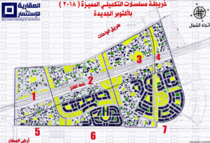 قطعه ارض للبيع باكتوبر الجديده