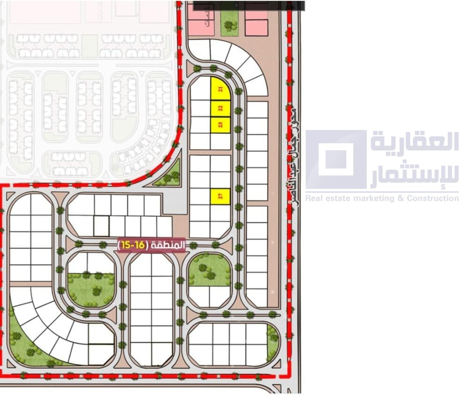 أرض بجوار نادي الصيد 6 أكتوبر