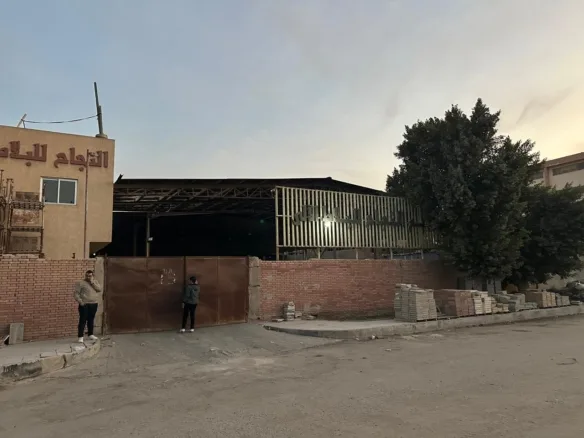 مصنع للإيجار في 6 أكتوبر