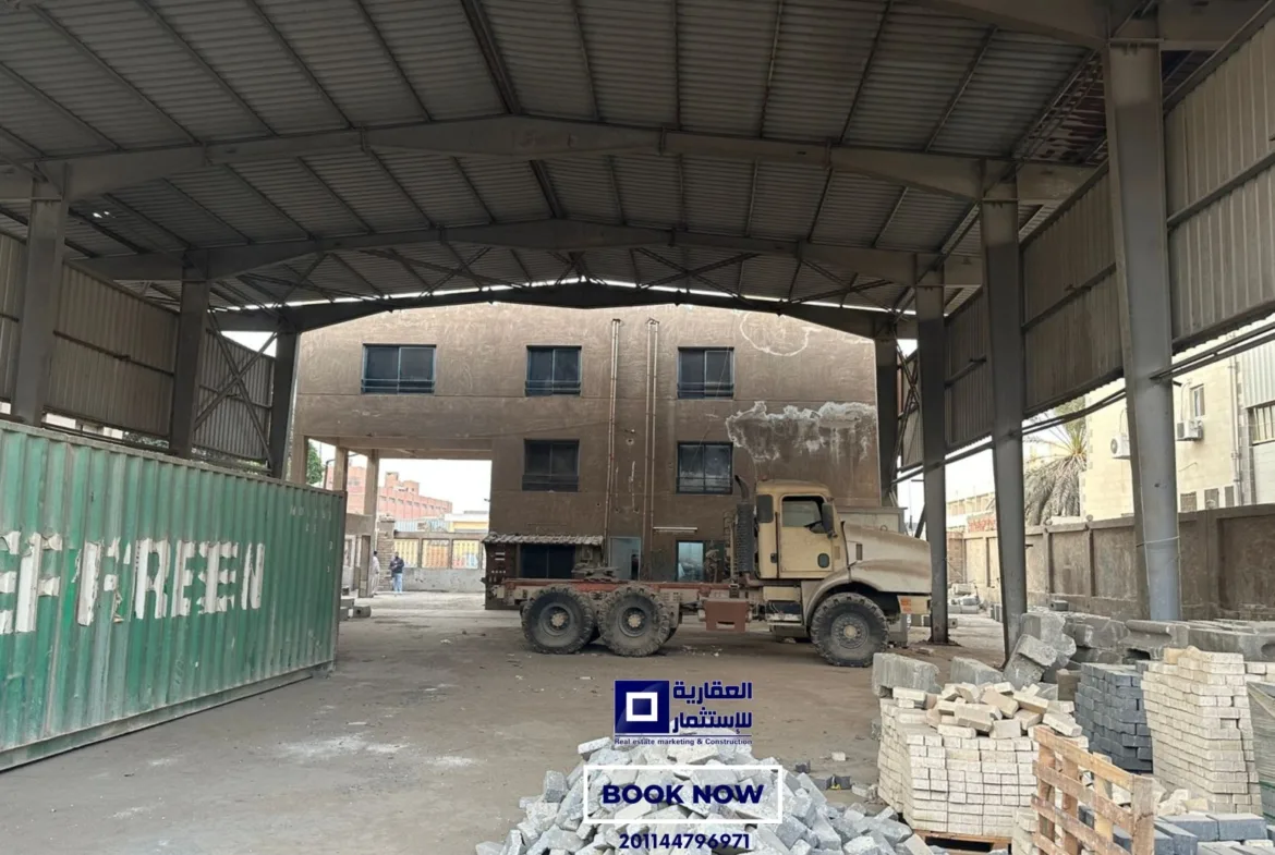 مصنع للبيع في 6 أكتوبر