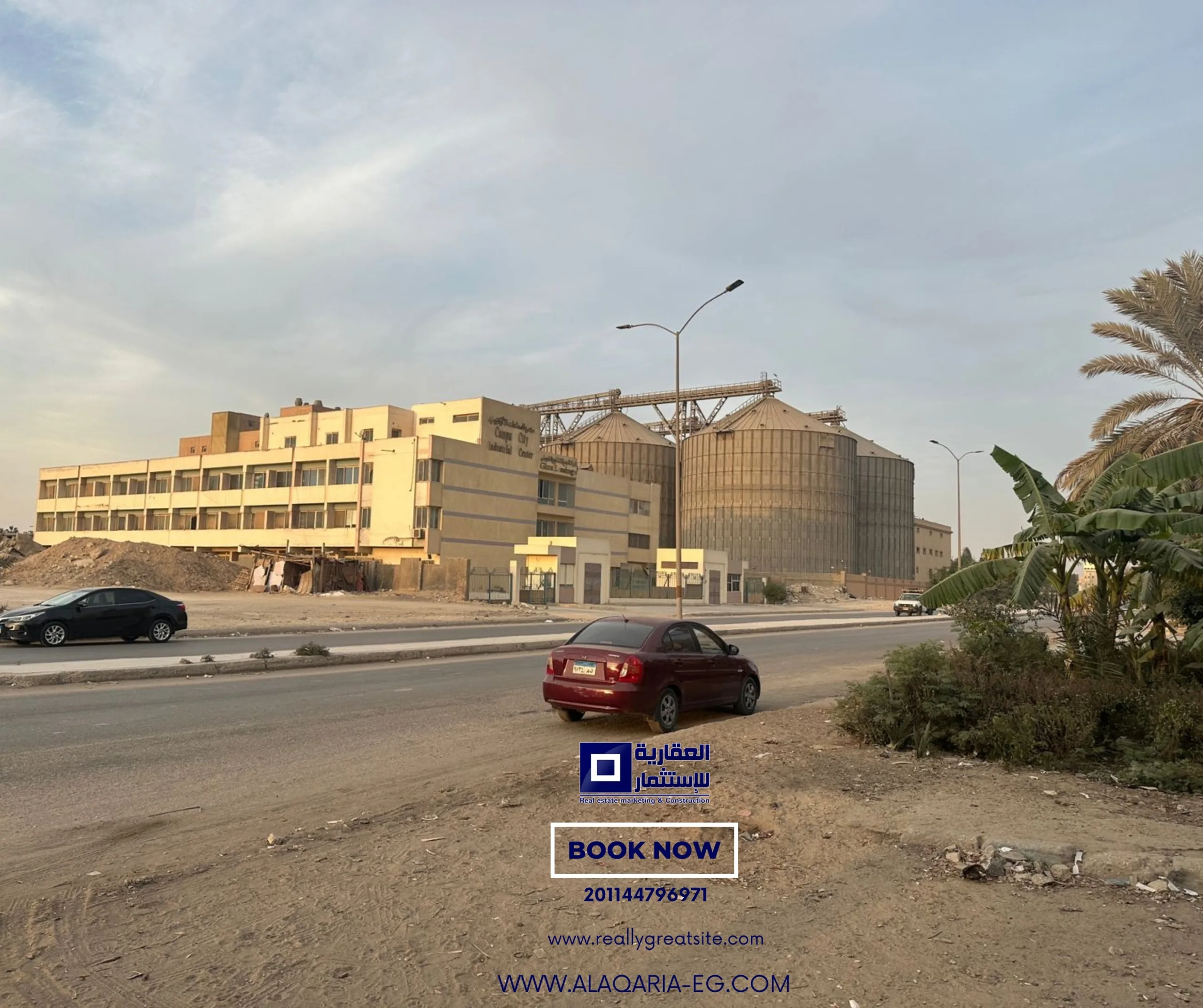 مصنع للبيع في 6 أكتوبر