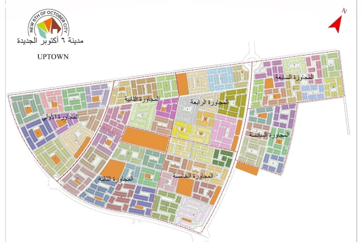 أفضل أراضي للبيع في أكتوبر الجديدة