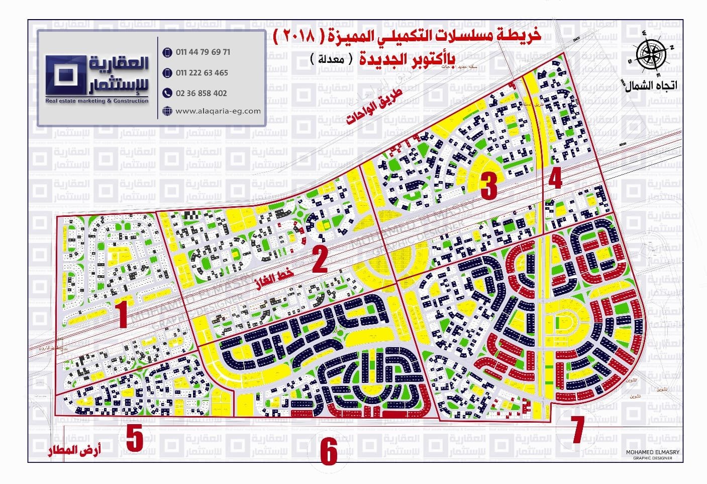 أفضل أراضي استثمار في أكتوبر الجديدة 