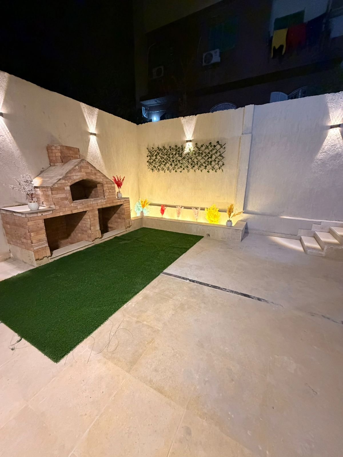 شقة ارضي بحديقة للبيع