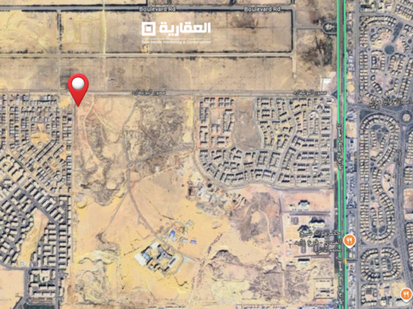 ارض محطة بنزين 6 اكتوبر