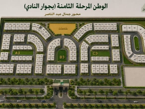 أرض للبيع بيت الوطن