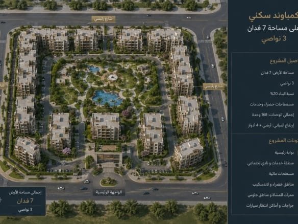 أرض للبيع مدينة 6 أكتوبر